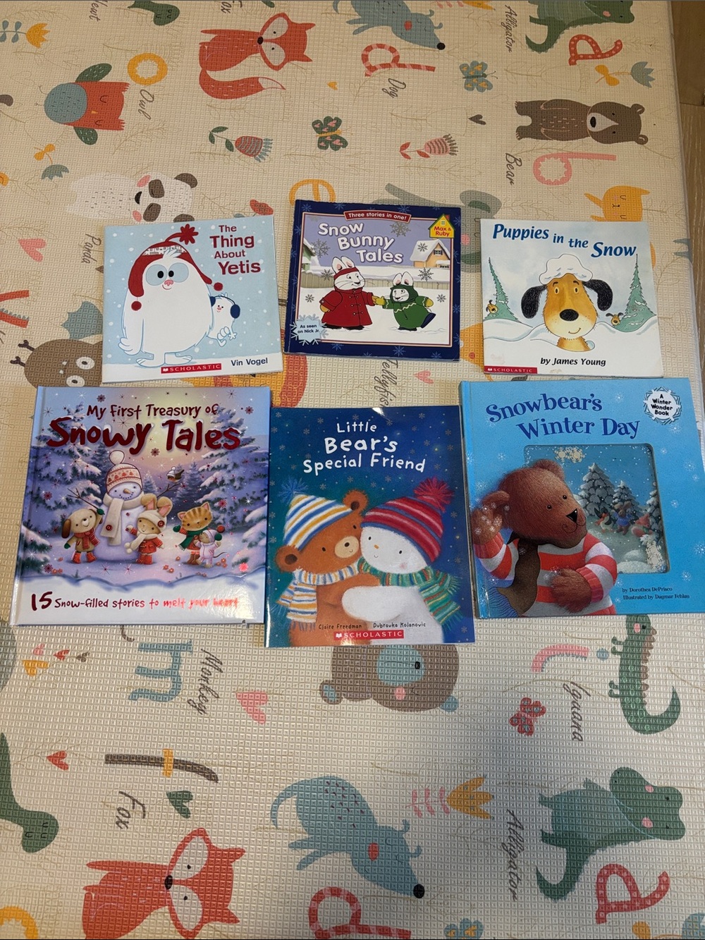 Scholastic Snowy Tales Collection of Winter Unit Study Books